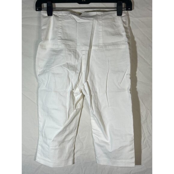 spring street Capri pants buttons cotton blend foe pockets size 3 waist 26 READ - Picture 6 of 10